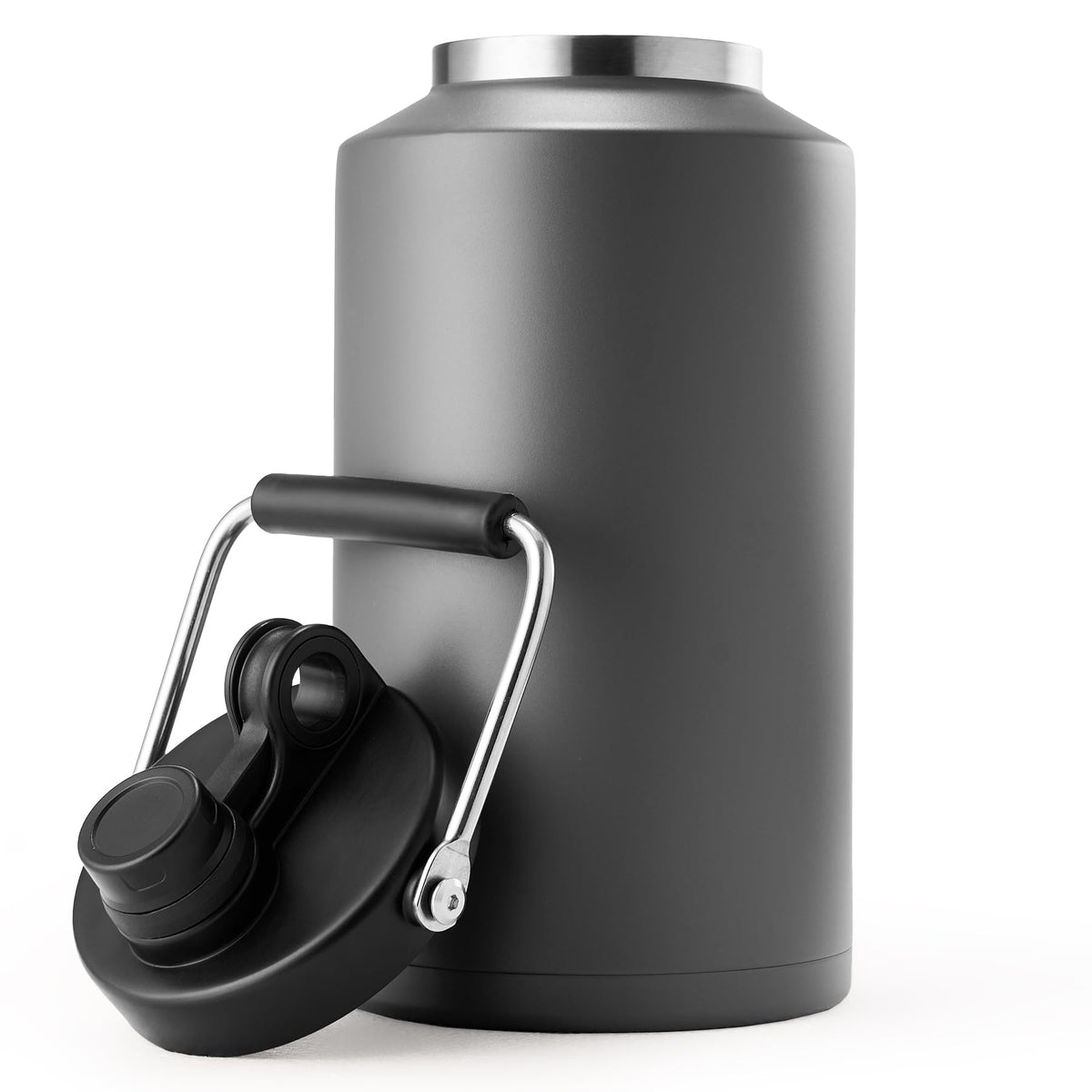 Kerilyn 128oz gallon jug with handle for easy transport on camping trips