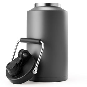 Kerilyn 128oz gallon jug with handle for easy transport on camping trips