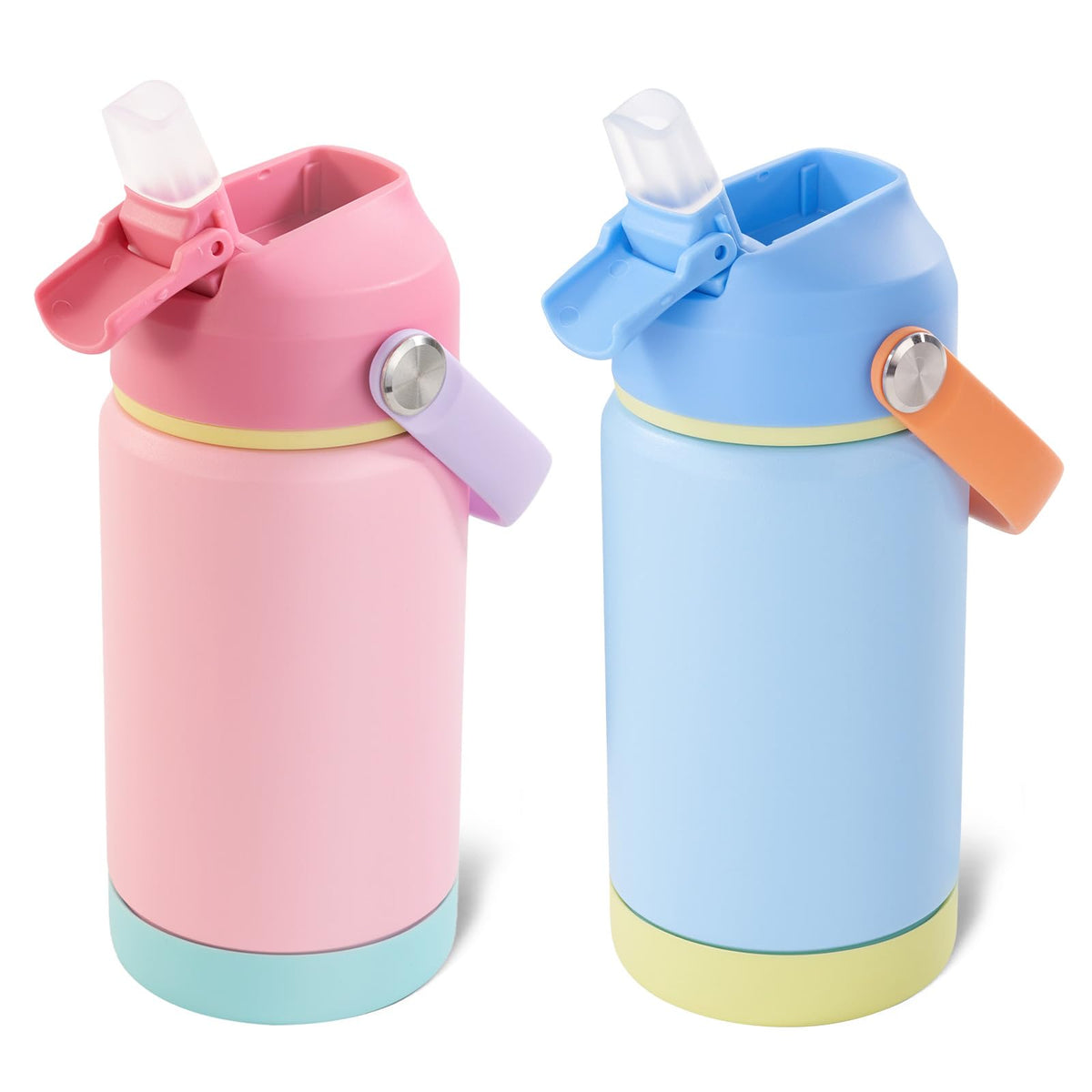 Kerilyn 12oz kids bottle insulated stainless steel for all-day hydration at school.