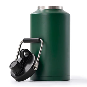 Kerilyn insulated gallon jug with handle keeps drinks ready for outdoor adventures.