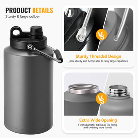 Kerilyn leak-proof lid prevents spills during travel and activities