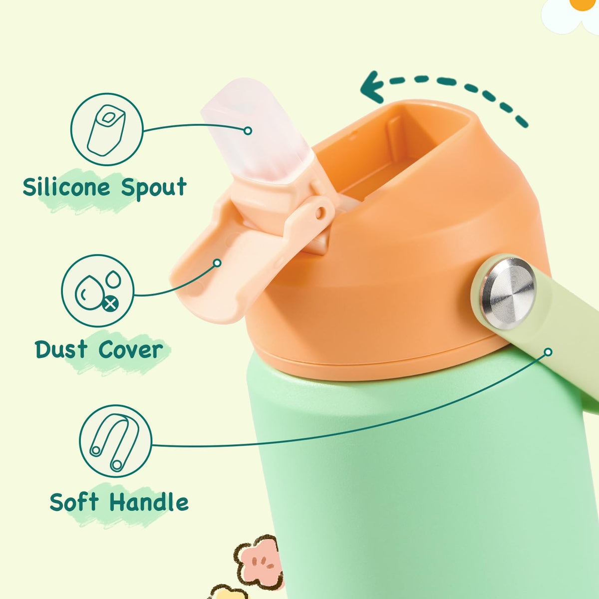 Kerilyn stainless steel insulated bottle showcasing durability and temperature retention