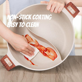 Kerykwan induction and gas compatibility for versatile cooking