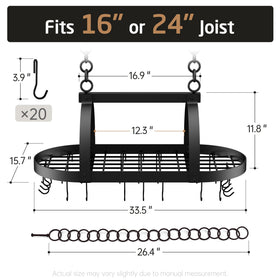 KES joist installation supports 16-inch and 24-inch joists securely