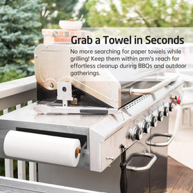 KES Magnetic Paper Towel Holder ideal for RV and kitchen use.