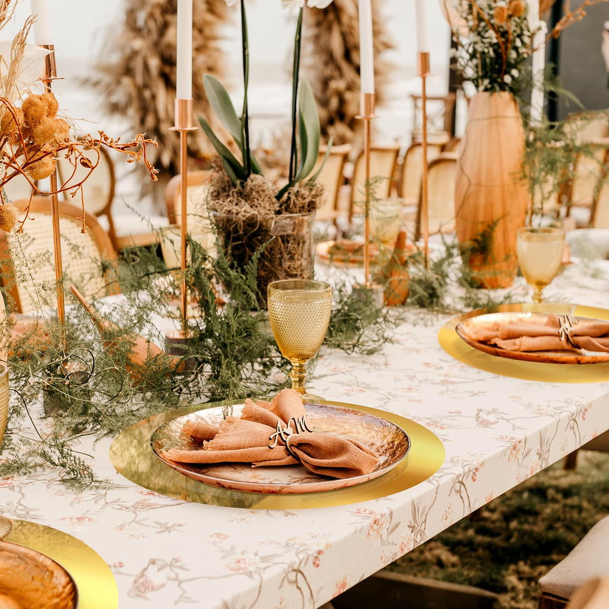 KesaPlan gold foil finish adds festive sparkle for weddings and parties.