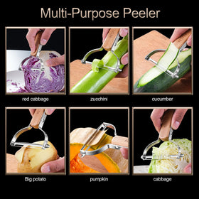 KESILI kitchen peeler for fruits and vegetables, versatile tool