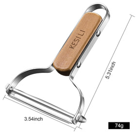 KESILI rotating blade peeler ensures constant contact for smooth peeling