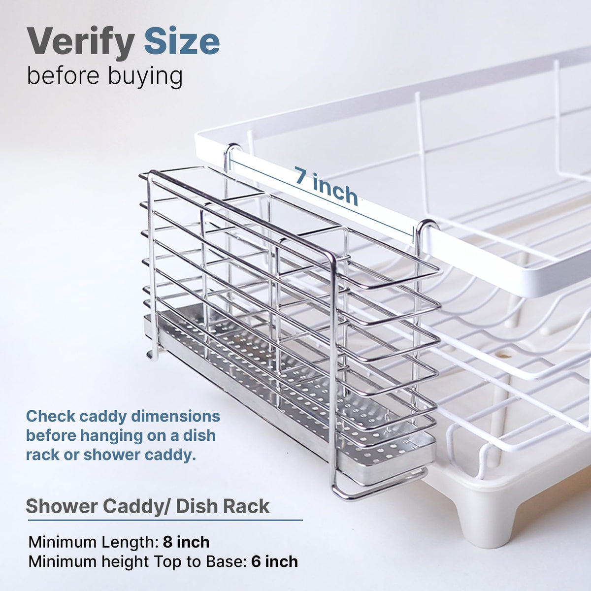 KESOL hanging hooks allow easy mounting on sinks or shelves