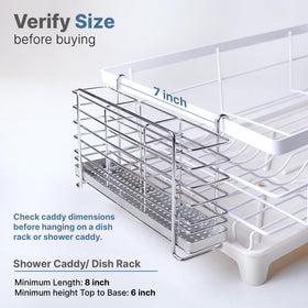 KESOL hanging hooks allow easy mounting on sinks or shelves