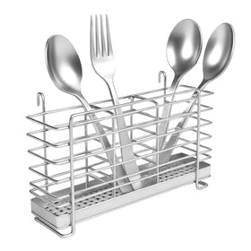 KESOL utensil drying rack side view showing space-saving design for small sinks
