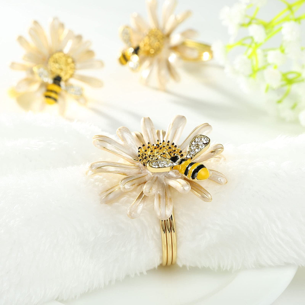 Kesote premium napkin rings resist tarnish for lasting table appeal