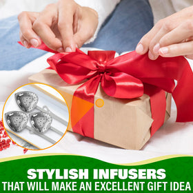 KETAR heart tea infuser makes a thoughtful gift for tea lovers.
