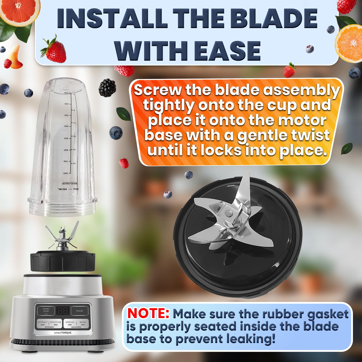 KETAR installation guide demonstrates a simple blade swap
