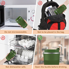 KETIEE wide mouth simplifies quick cleaning and rinsing.