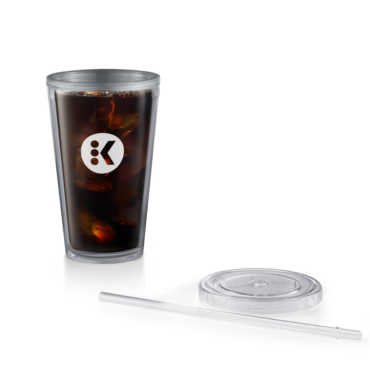Keurig Iced Tumbler with a double-walled BPA-free design keeps drinks cooler longer.