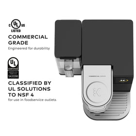 Keurig K-2550 Brew Over Ice mode for refreshing cold beverages.