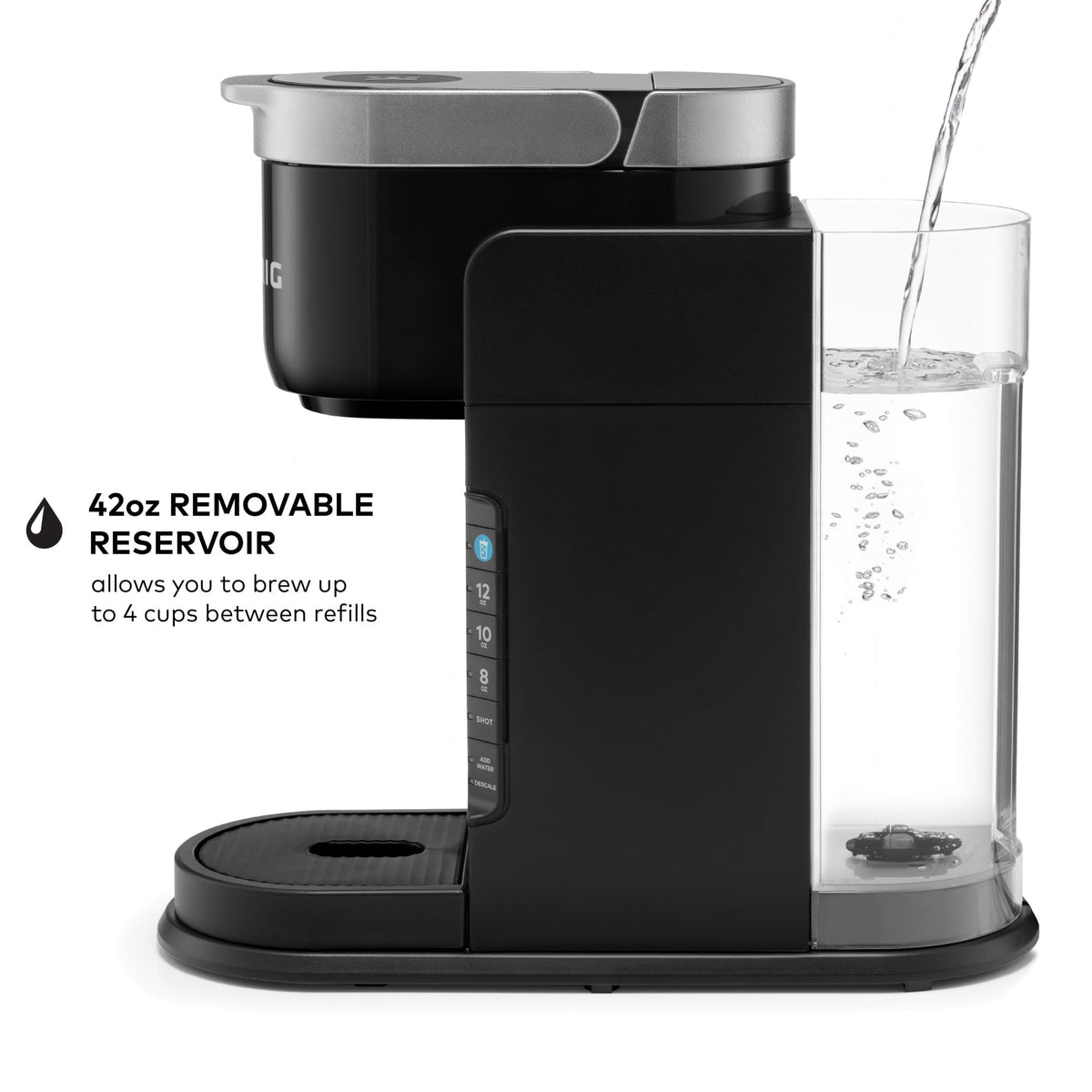 Keurig K-Café Barista Bar compact, countertop-friendly design.