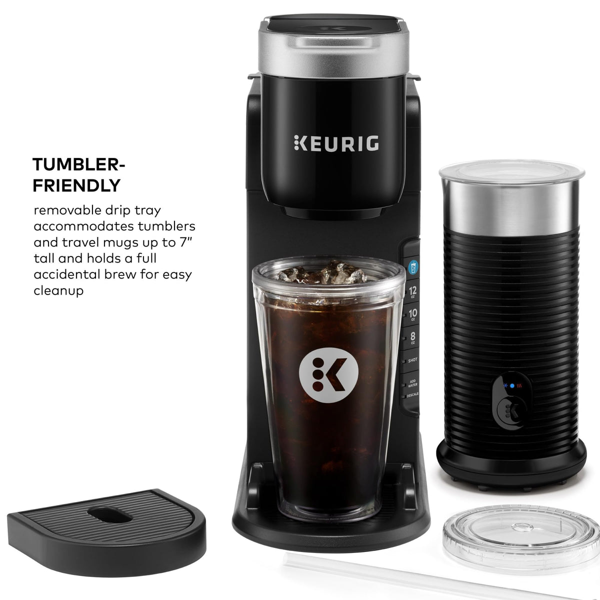 Keurig K-Café Barista Bar compatible with My K-Cup filters.
