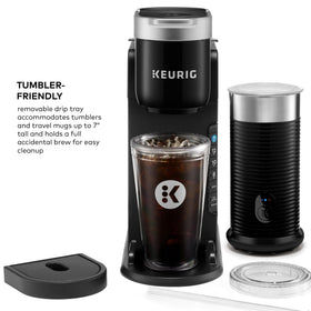 Keurig K-Café Barista Bar compatible with My K-Cup filters.