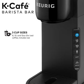 Keurig K-Café Barista Bar My K-Cup compatibility for ground coffee.