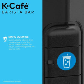 Keurig K-Café Barista Bar removable 42oz reservoir for multiple cups.