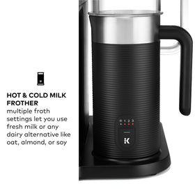 App-managed pod supply and favorites on the Keurig app.