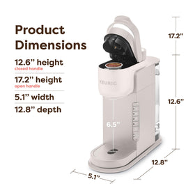 Keurig K-Express auto-off helps reduce energy use between brews.