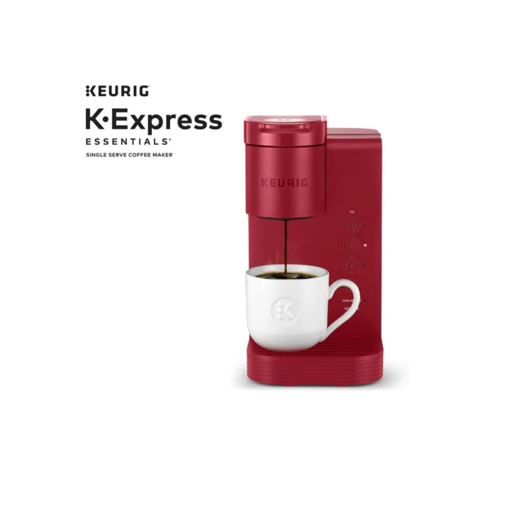 Keurig K-Express Essentials reusable filter compatibility simplifies ongoing use.