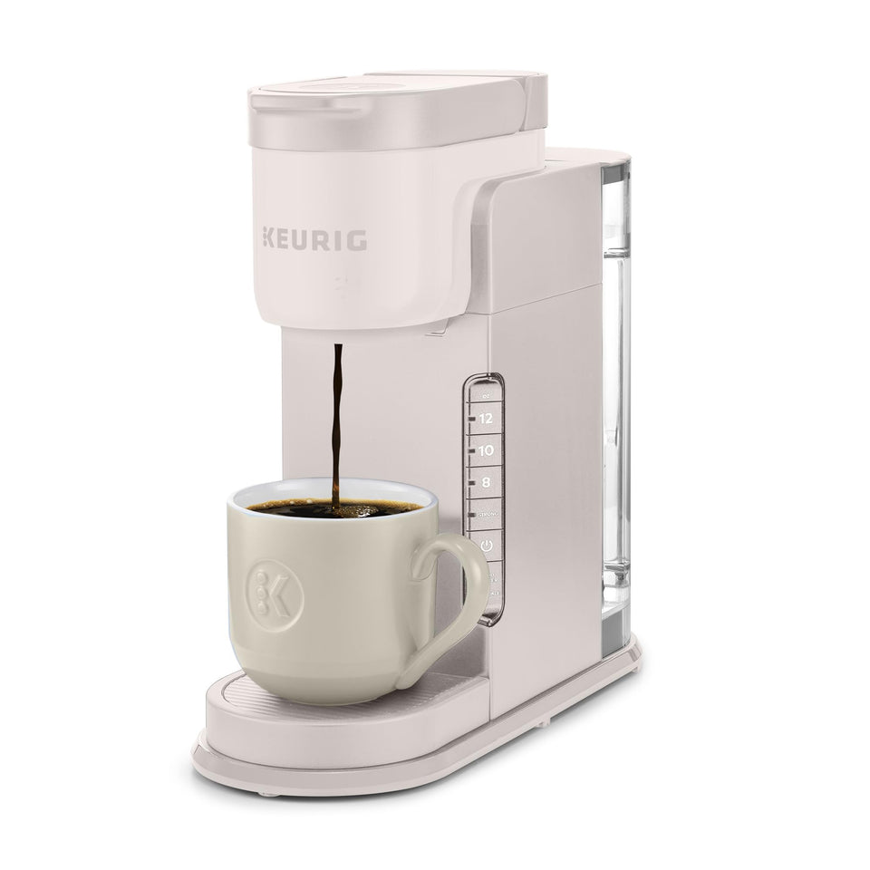 Keurig K-Express front view, compact kitchen friendly for quick daily coffee.