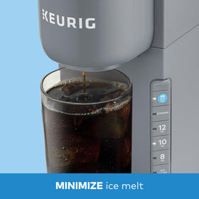 Keurig K-Iced 42oz removable reservoir supports multiple cups between refills.