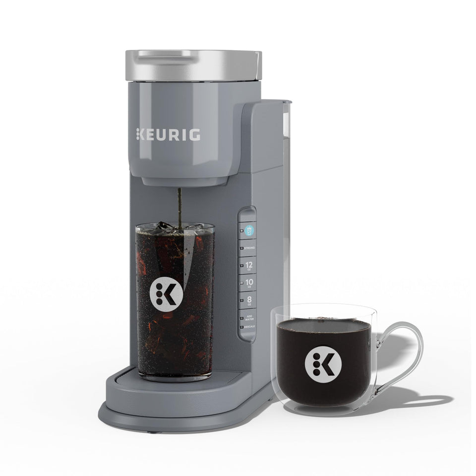 Keurig K-Iced brew-over-ice feature preserves flavor for iced coffee.