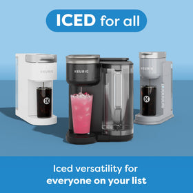 Keurig K-Iced compatible with My K-Cup filter for ground coffee