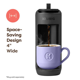 K-Mini Mate's 4-inch-wide body fits tight kitchen counters.