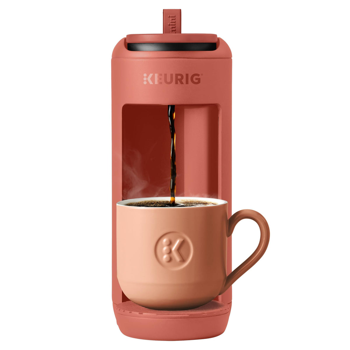 Keurig K-Mini Mate compact-size image highlights space saving for small spaces.