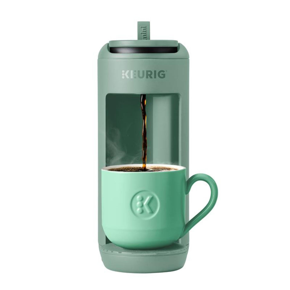 Keurig K-Mini Mate front view showing compact footprint for small kitchens