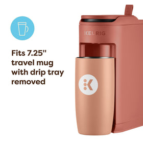 Keurig K-Mini Mate plug-in-ready convenience image underlines quick setup.