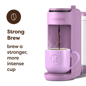 Keurig K-Mini Mate Plus 50-oz removable reservoir reduces refills.