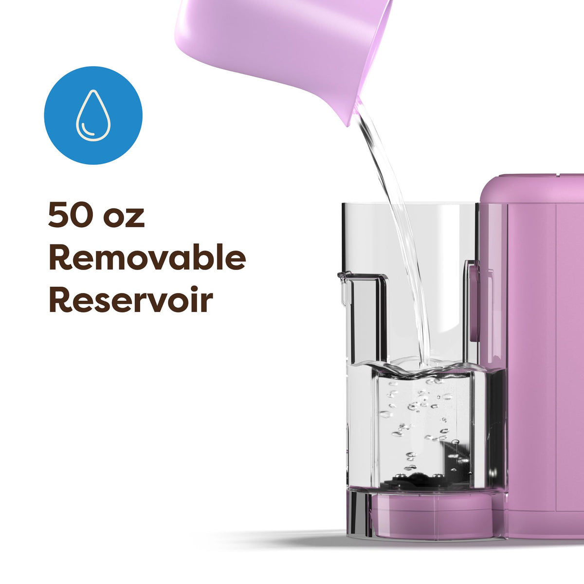 Keurig K-Mini Mate Plus accommodates up to 7.25-inch travel mugs.