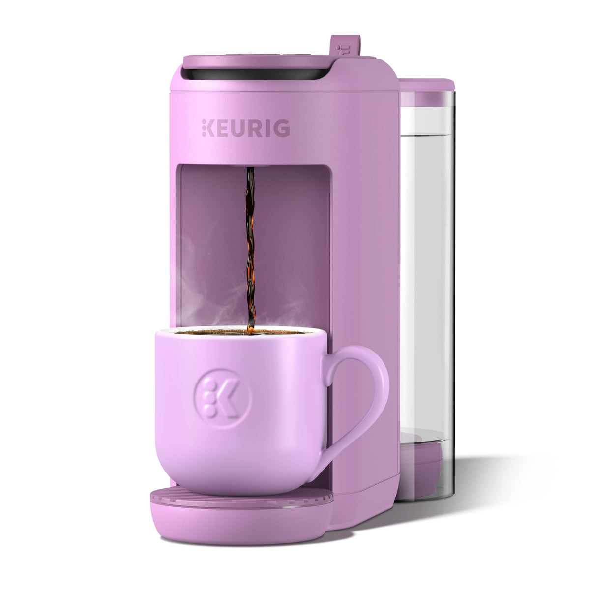 Keurig K-Mini Mate Plus front view compact footprint ideal for small kitchens.