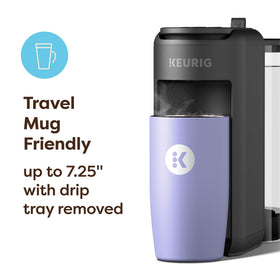 Keurig K-Mini Mate Plus fits under 5 inches wide for compact spaces