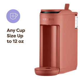 Keurig K-Mini Mate travel-mug-compatible feature supports brewing on the go.
