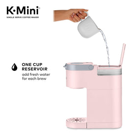 K-Mini matte dusty rose finish complements modern décor