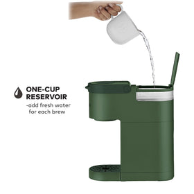 Keurig K-Mini My K-Cup compatible for using your own grounds.