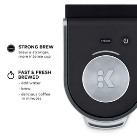 Keurig K-Mini Plus cord storage keeps counters tidy