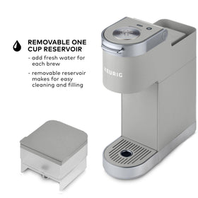 Keurig K-Mini Plus delivers fast, fresh coffee in minutes.