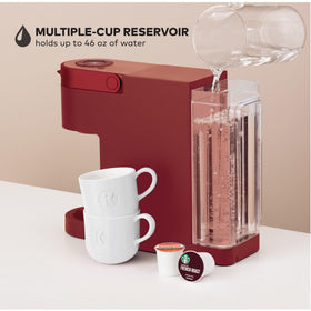 My K-Cup compatibility lets you use your own ground coffee.