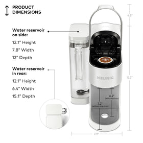 Keurig K-Supreme Back-to-Back brewing for consecutive cups