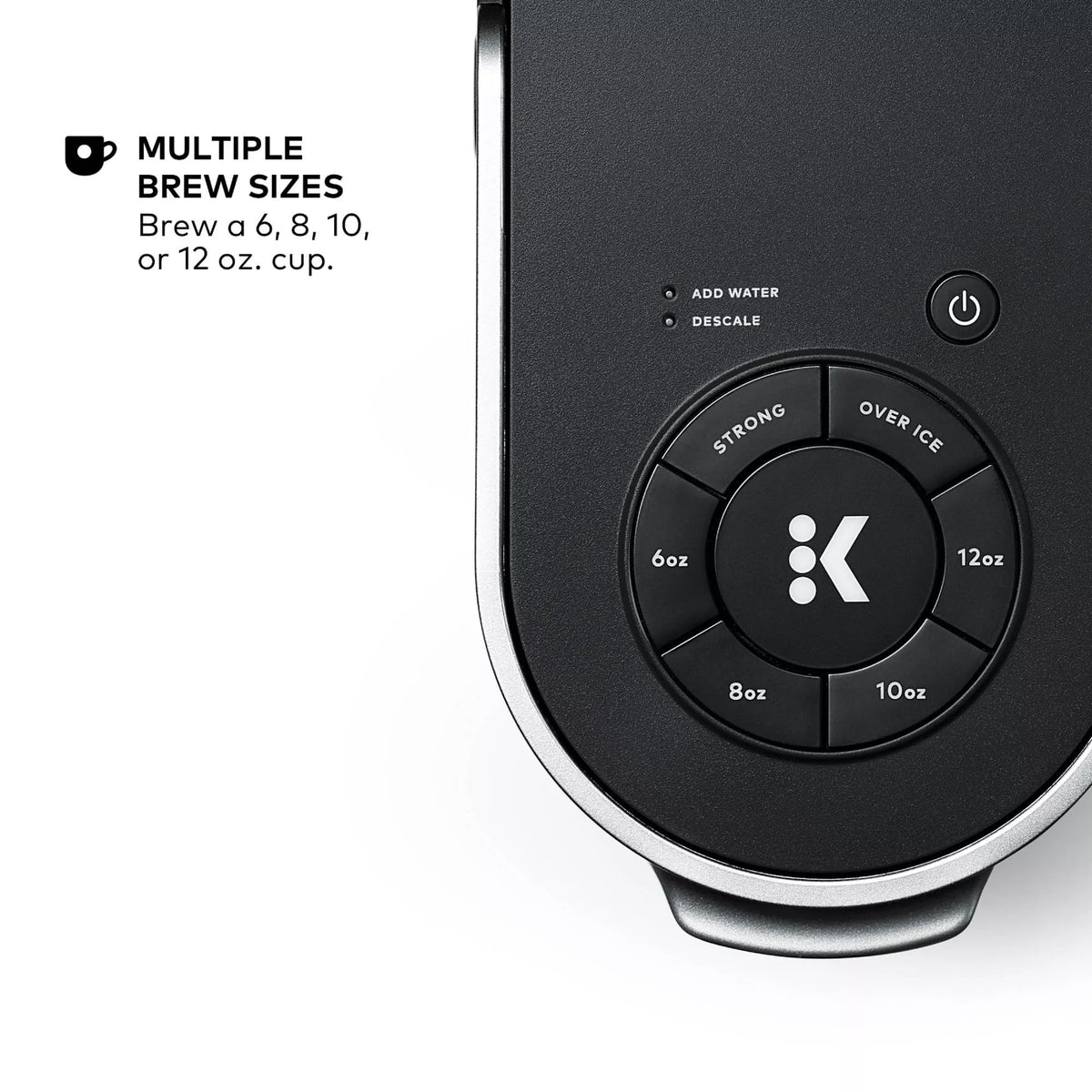 Keurig K-Supreme back-to-back brewing for a quick second cup.