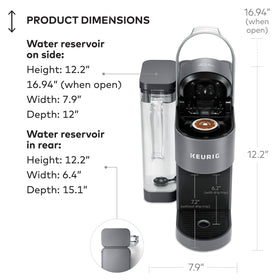 Keurig K-Supreme fast brewing for quick cups.